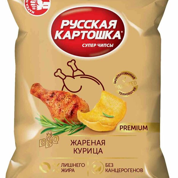 Чипсы Русская картошка Жареная курица