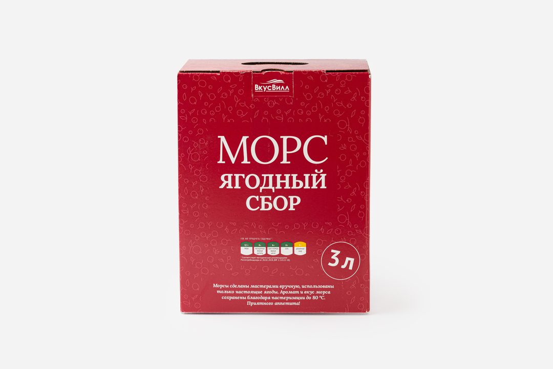 

Морс ягодный сбор, 3 л