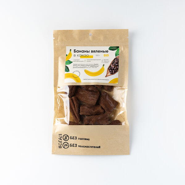 Бананы вяленые в какао_РП