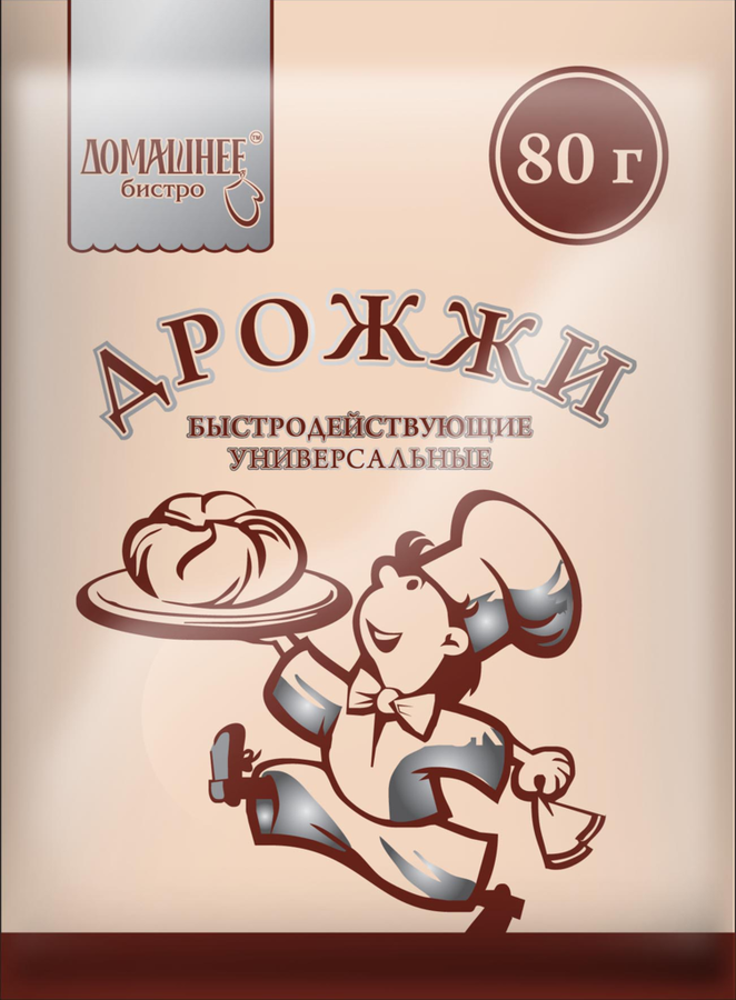 

Дрожжи сухие ДОМАШНЕЕ БИСТРО быстродействующие