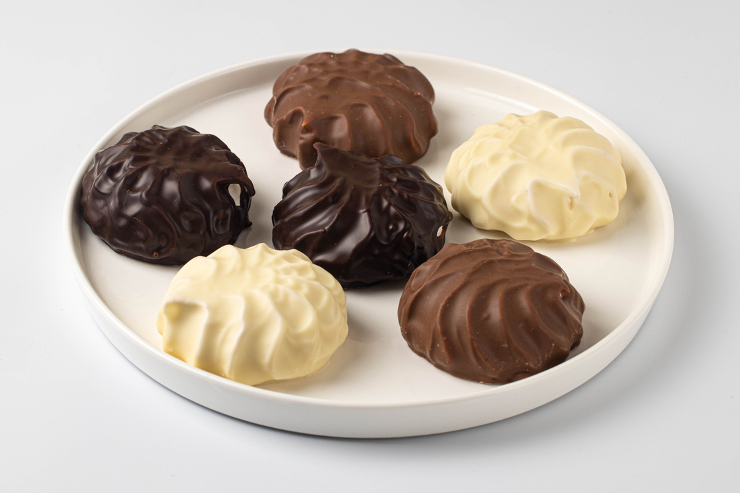 

Зефир в шоколаде ассорти: "Кокос, черника, ваниль"