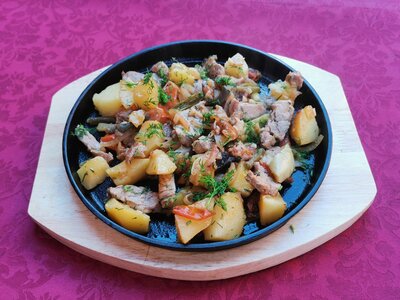 Жаркое по-домашнему (свинина)