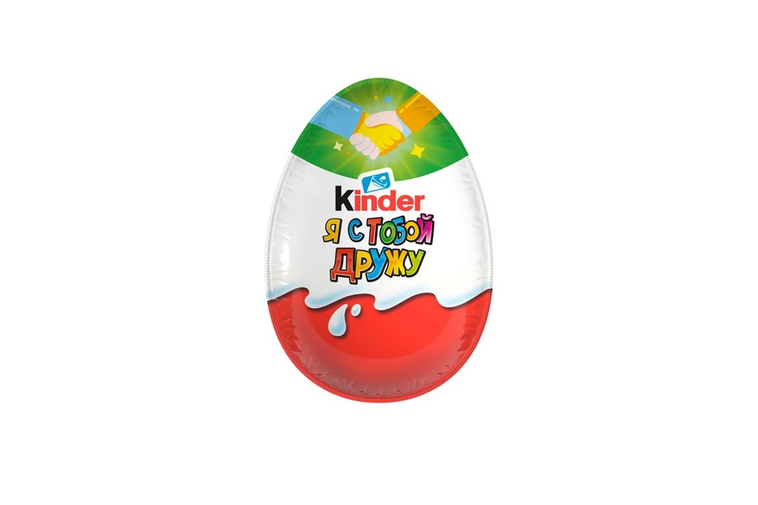 

Яйцо Kinder Сюрприз из молочного шоколада с игрушкой в ассортименте 20 г