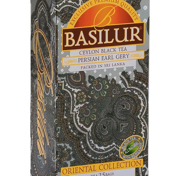 Чай черный Basilur Earl Grey 25 пак 50 г