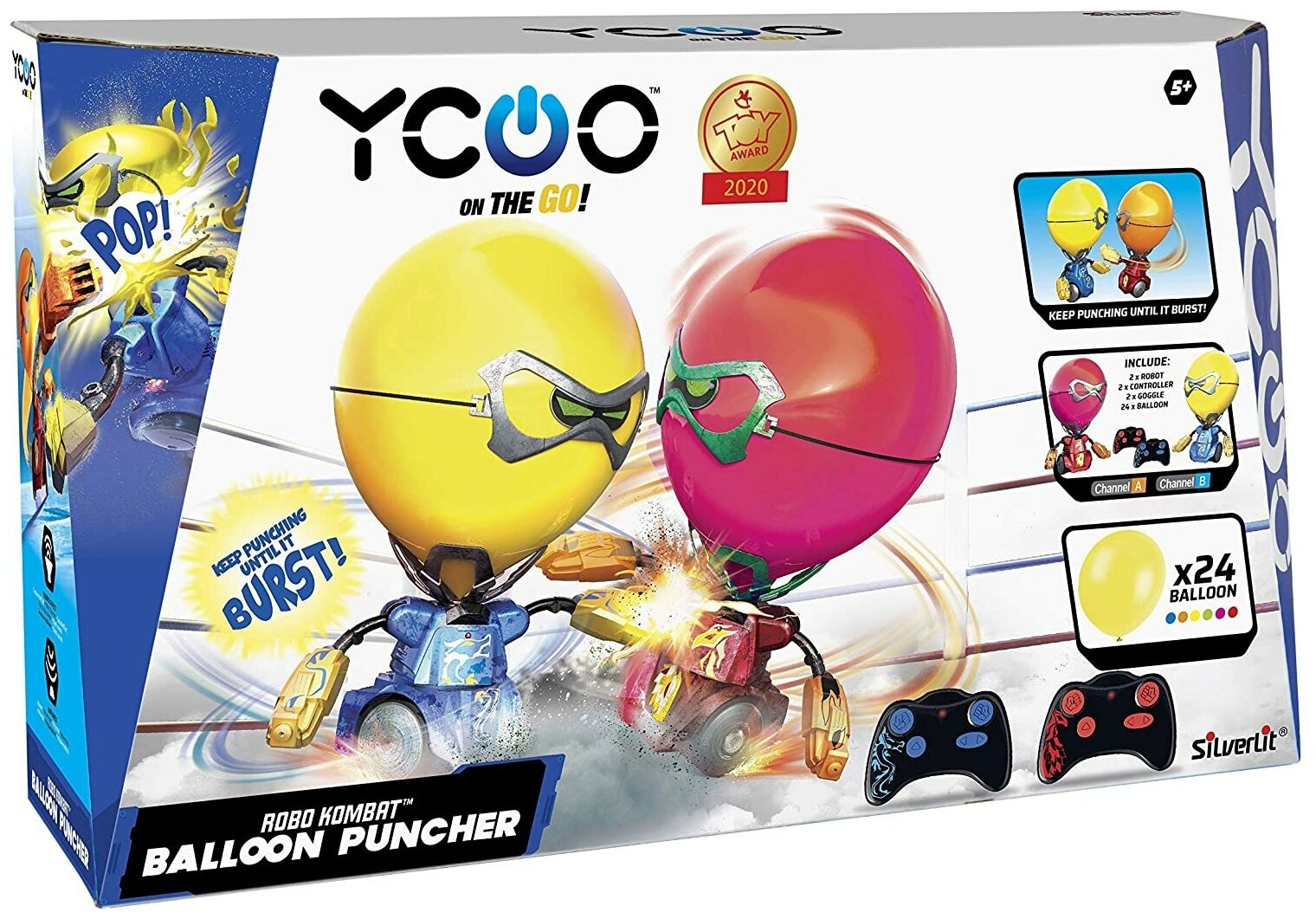 

Игрушка YCOO Боевые роботы Робокомбат Шарики (красный, синий)