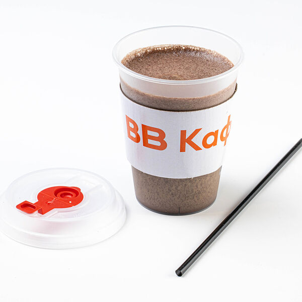 Кофе мокачино веганский на миндальном напитке, 0.3л