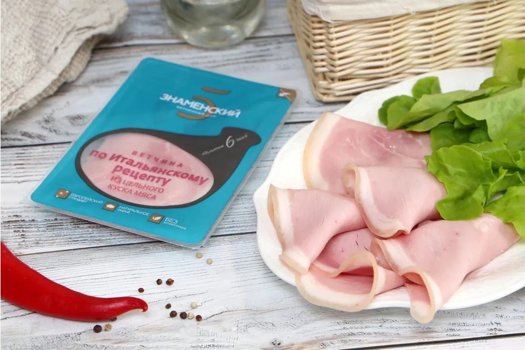 

Ветчина Знаменский ветчинный дом по-итальянски 130 г