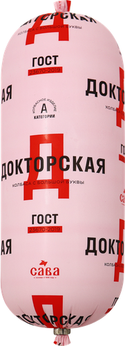 

Колбаса вареная Сава Докторская ГОСТ вес