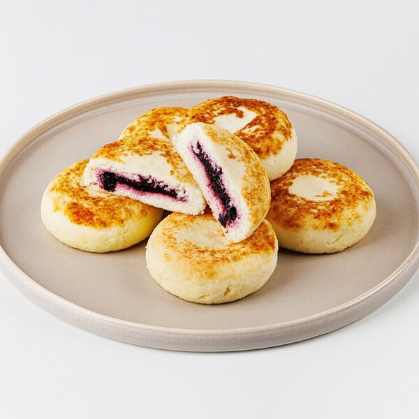 Сырники с черничной начинкой, замороженные