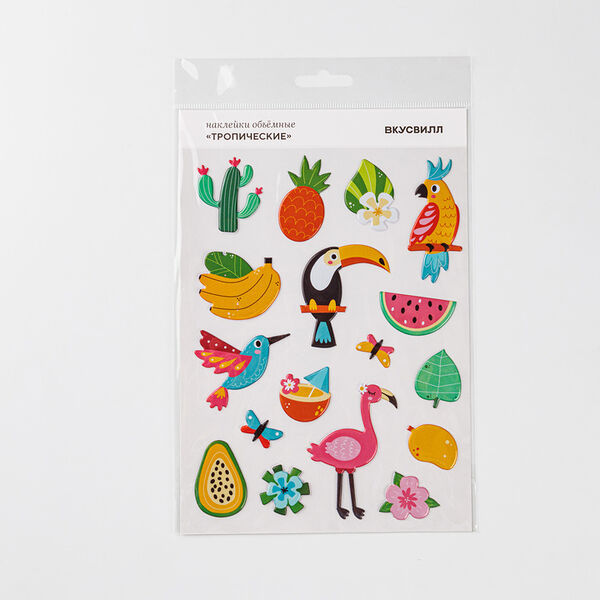 Наклейки объемные 