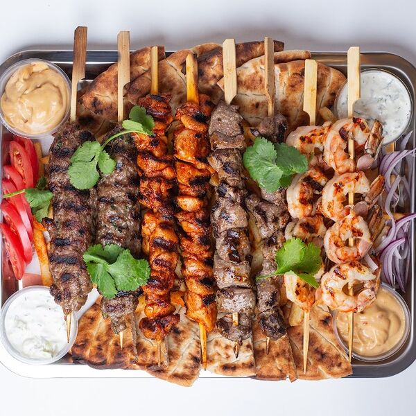 Ассорти из шашлычков на компанию