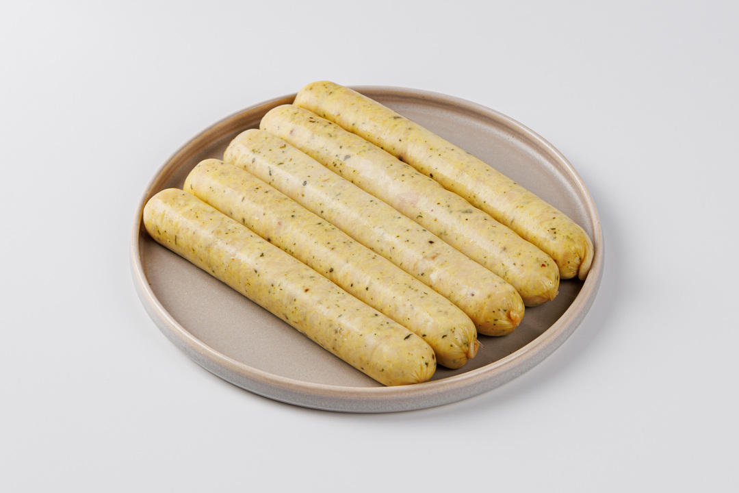 

Колбаски для жарки из курицы сливочно-пряные