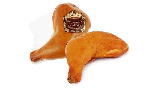 Окорочка куриные Рублевский варено-копченые