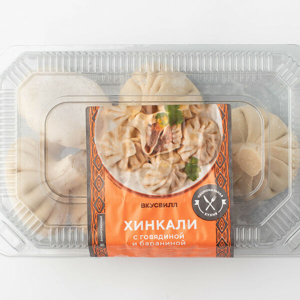 Хинкали с говядиной и бараниной, 480 г Продукт замороженный 