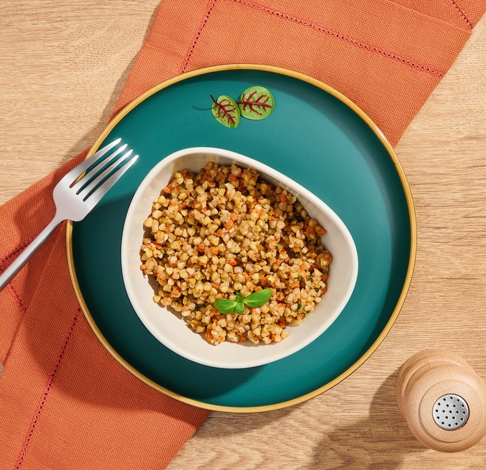 

Зеленая гречка Азбука Вкуса с овощами 170 г