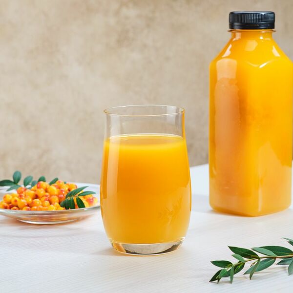 Морс Пятерочка Кафе Облепиховый 500мл