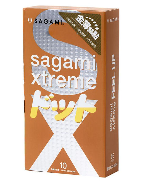 Sagami Xtreme Feel Up презервативы усиливающие ощущения 10 шт