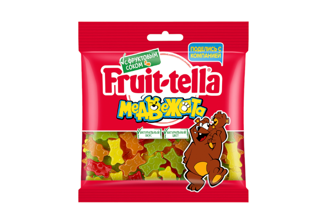 

Мармелад жевательный Fruittella Медвежата 70 г