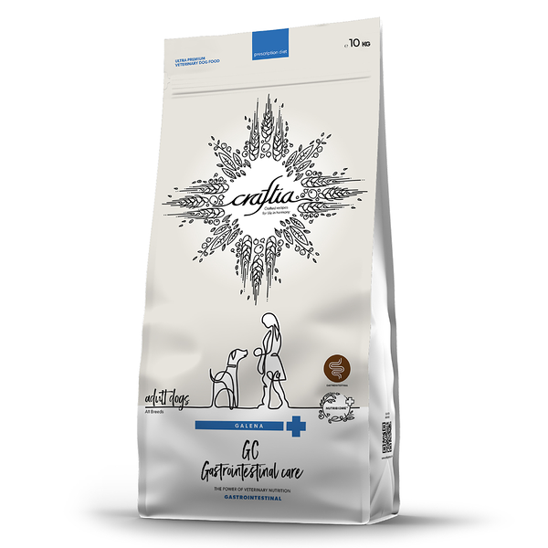 Сухой корм Craftia galena dog gastrointestinal care ветеринарная диета для собак при заболеваниях Жкт