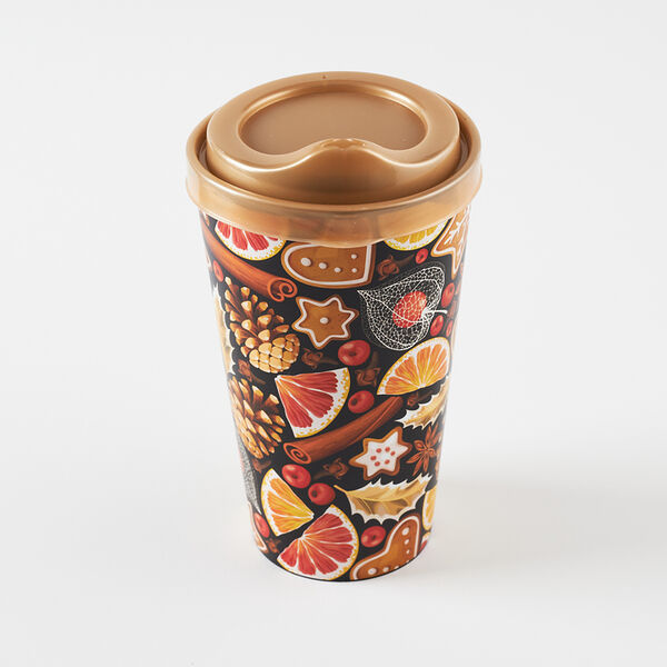 Стакан с крышкой, 550 мл._РП