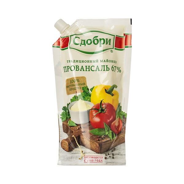 Майонез Сдобри Провансаль 67% 192 г