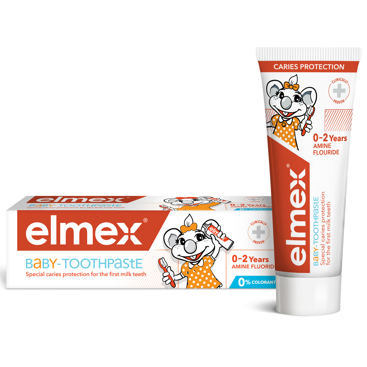 

Зубная паста Elmex Baby детская от 0 до 2 лет 50 мл
