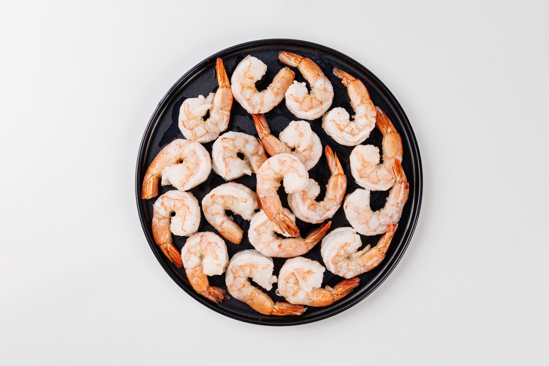 

Креветки Королевские очищ. с хвостом бланш. 55/65 (Продукт замороженный), 250 г