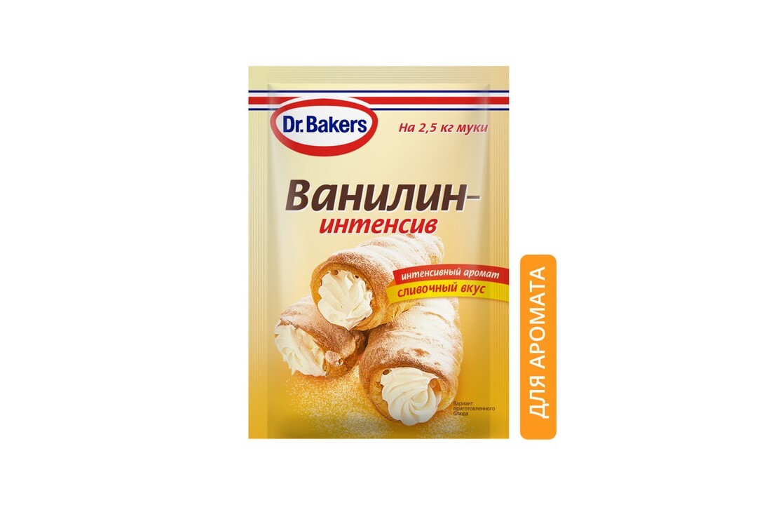 

Ароматизатор пищевой Dr.Bakers Ванилин-интенсив 2 г