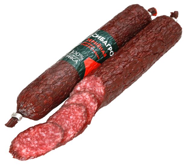 

Колбаса сырокопченая Сибагро Зерненая, 200 г