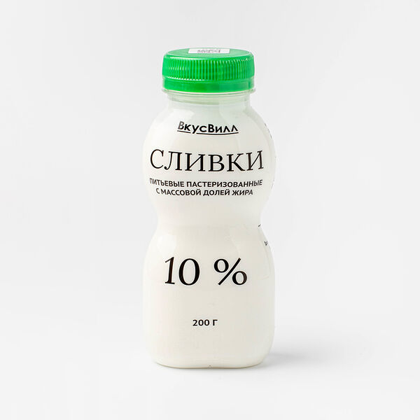 Сливки 10%, 200 г