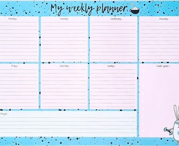 Планер Be Smart Bunny 29.7*21см 28л