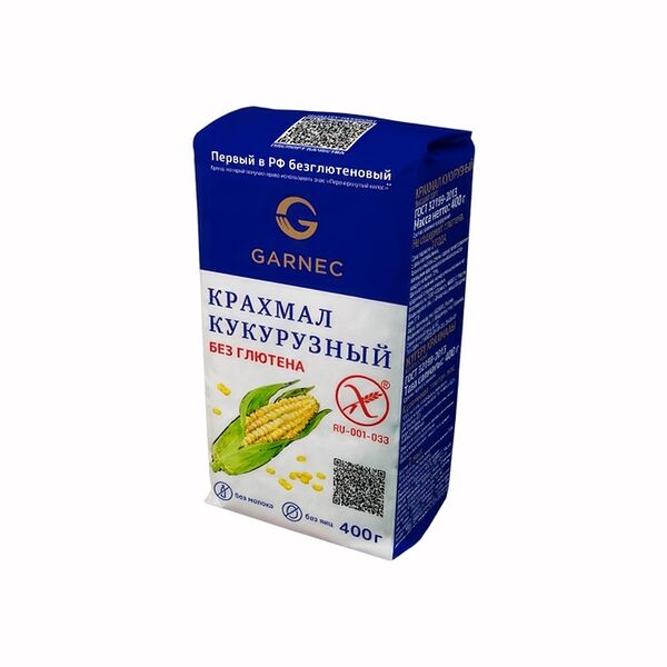 Крахмал кукурузный Гарнец высший сорт
