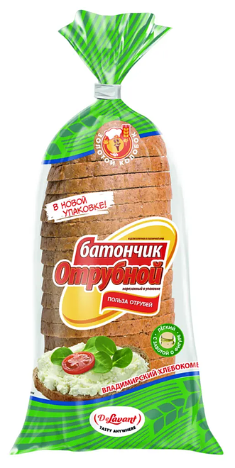 

Батончик Золотой колобок Отрубной нарезка 350 г
