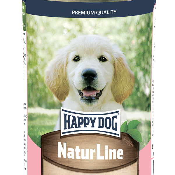 Happy Dog Nature Line консервы для щенков Телятина и сердце