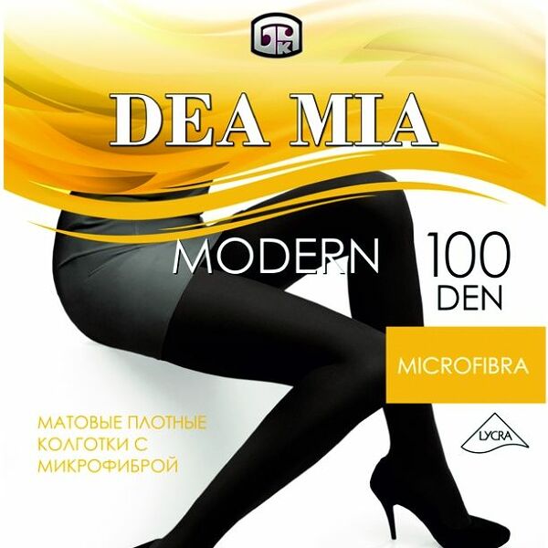 Колготки Modern 100 nero, размер 6 ТМ Dea Mia (Деа Миа)