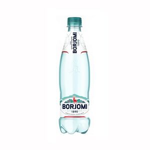 Вода минеральная газированная Borjomi пластиковая бутылка 500 мл