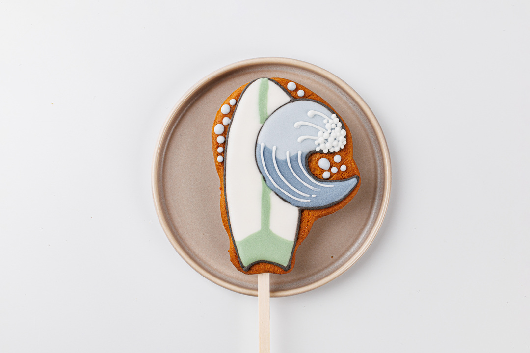 

Пряник имбирный на палочке Лето, кафе