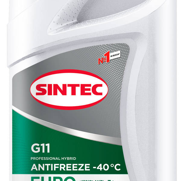 Антифриз sintec antifreeze euro зеленый 1 л