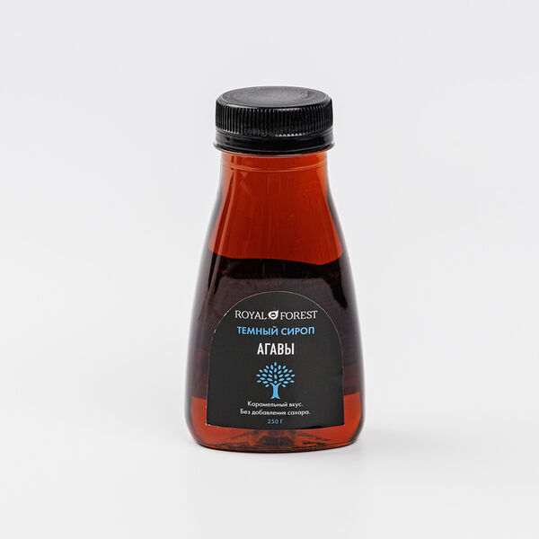 Темный сироп агавы Royal Forest 250г