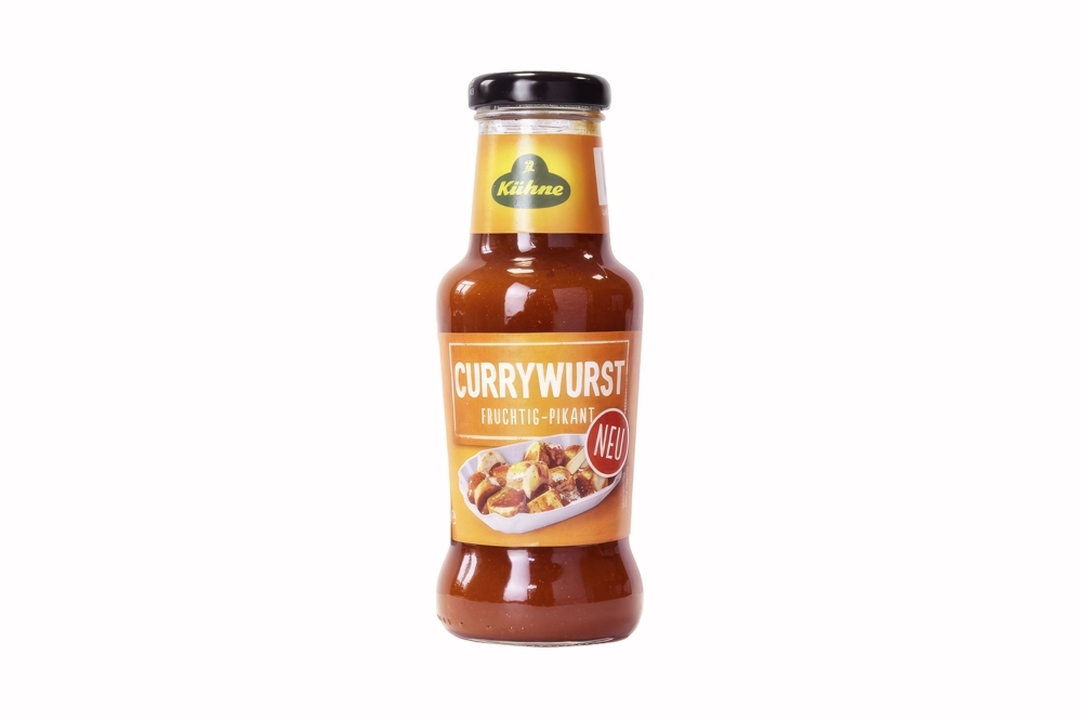 

Соус карри Kuhne Curry sausage sauce томатный с луком, карри и имбирем 250 г