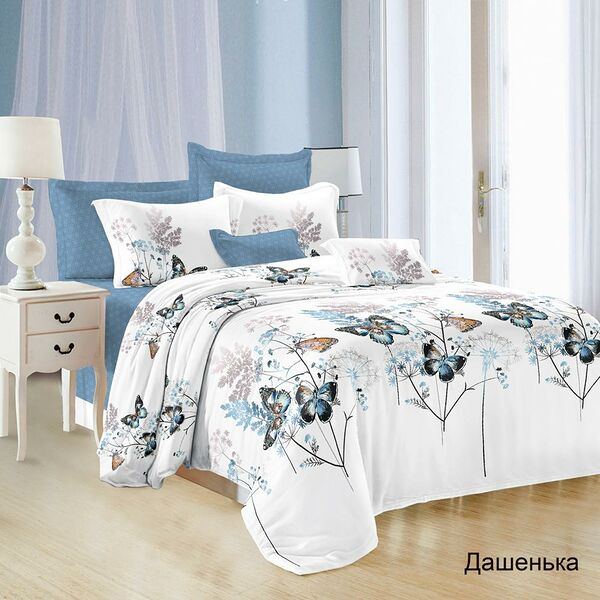 Комплект постельного белья Эльф Satin collection Дашенька, 2-сп, нав. 50х70 см, микросатин