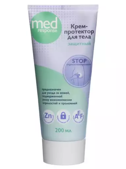 Medresponse крем защитный с оксидом цинка 200 мл