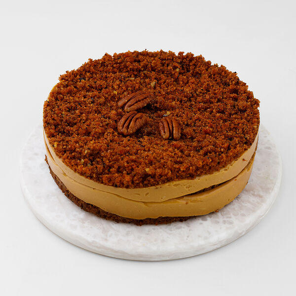 Торт Вкусвилл Морковный с пеканом постный 500 г