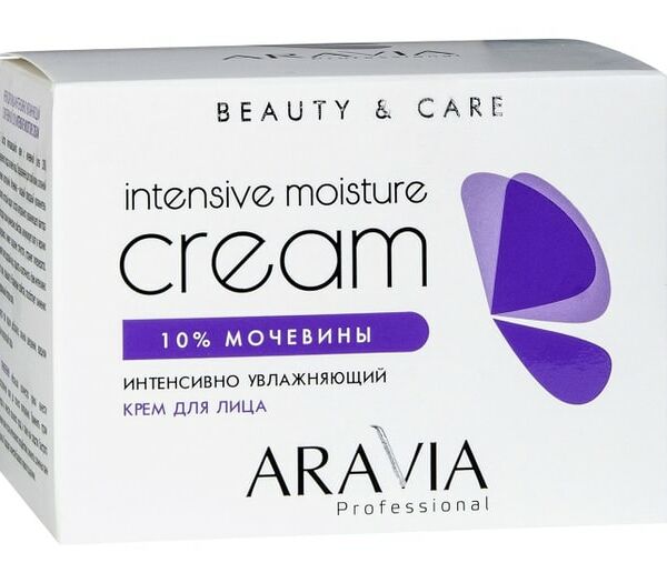 Крем для лица Aravia Professional Интенсивно увлажняющий с мочевиной 10% 150мл