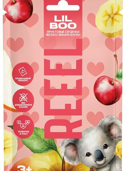 Мармелад Reeel Яблоко-Вишня-Банан 15г