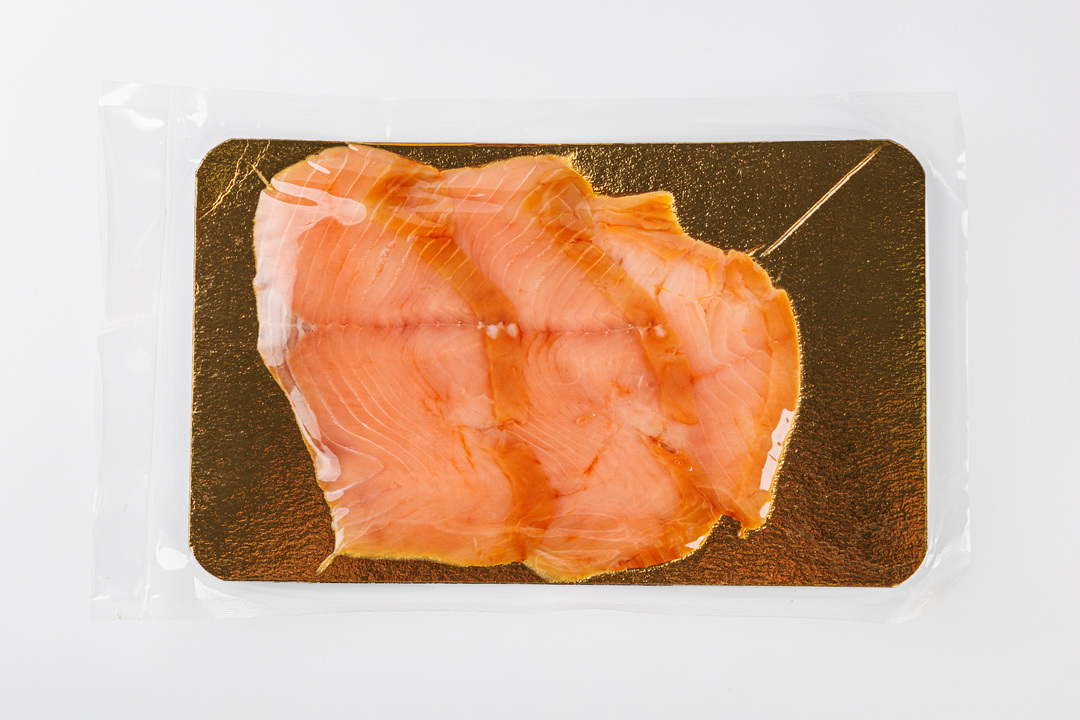 

Кижуч холодного копчения ломтики, 100 г