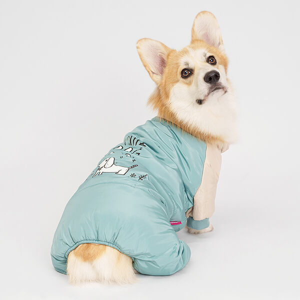 Комбинезон для собак, 5XL, голубой (девочка)