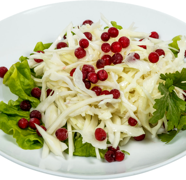 Капуста БЕЛОРУЧКА квашеная с морковью и клюквой вес 