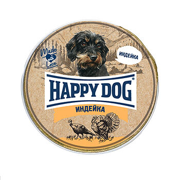 Happy Dog NaturLine консервы для собак (паштет) Индейка