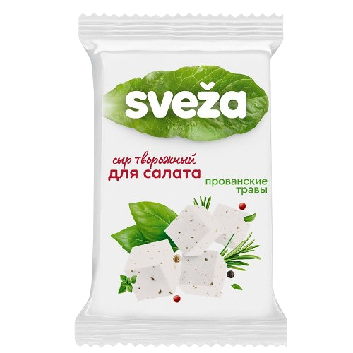 Сыр творожный Савушкин с прованскими травами 50% 250г п/э пленка